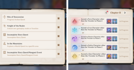 Genshin - Version 2.8 New Handbook Features