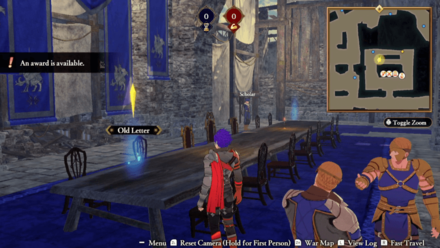 Fire Emblem Warriors Three Hopes - Old Letter