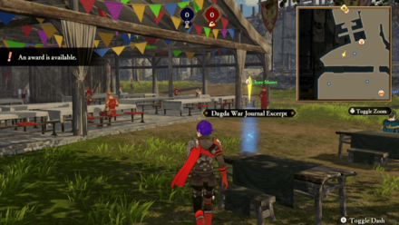 Fire Emblem Warriors Three Hopes - Dagda War Journal Excerpt