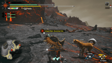 MH Rise Sunbreak - Scorched Ore Area 5 1st Node