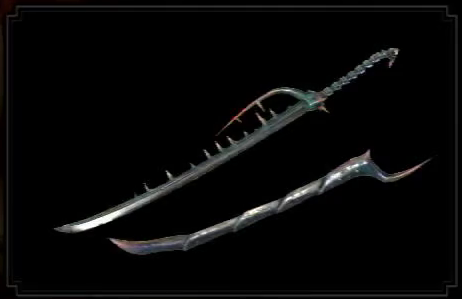 Final Black Katana Layered Weapon