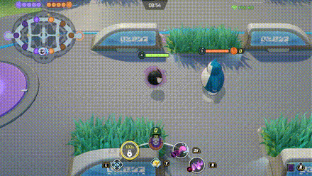 Pokemon UNITE - Gengar Early Pull Combo.gif