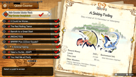 MH Rise Sunbreak - A Sinking Feeling