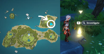 Genshin - Silver Pocket Watch Location