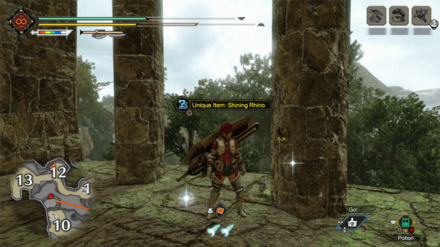 MH Rise Sunbreak - Shining Rhino Location 2