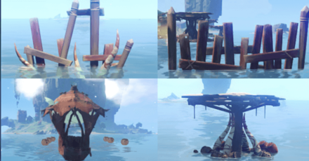 Genshin - Surfpiercer - Objects that can be destroyed