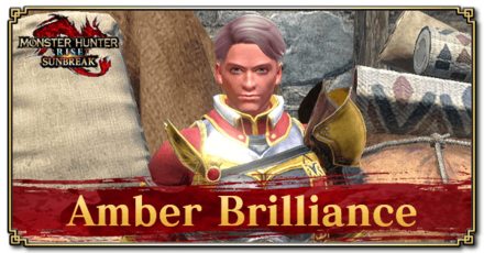 Monster Hunter Rise (MH Rise): Sunbreak - Amber Brilliance Request Banner