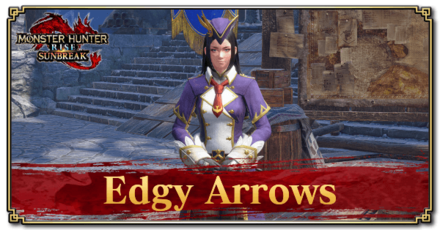 Monster Hunter Rise (MH Rise): Sunbreak - Edgy Arrows Request Banner