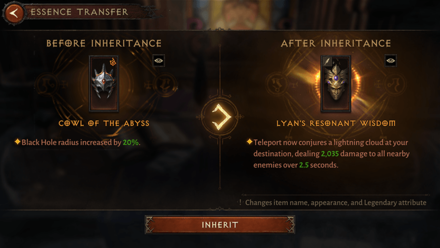 Essence Transfer - Before and After Essence Transfer