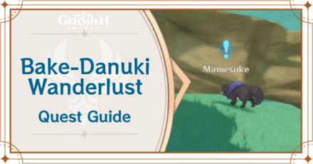 Genshin - Bake-Danuki Wanderlust Quest and Puzzle Guide