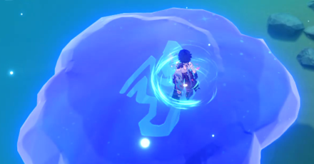 Genshin - Cloudleisure Steps - Jumping Platform