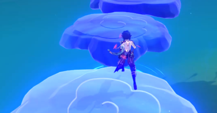 Genshin - Cloudleisure Steps - Floating Platform