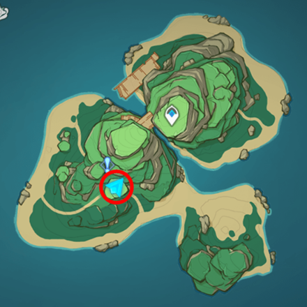 Genshin - Pudding Isle Seelie 3 Location