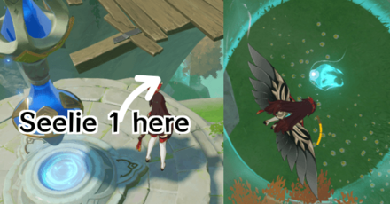 Genshin - How to Get to Pudding Isle Seelie 1