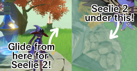 Genshin - How to Get to Pudding Isle Seelie 2