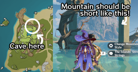 Genshin - Broken Isle Conch Location