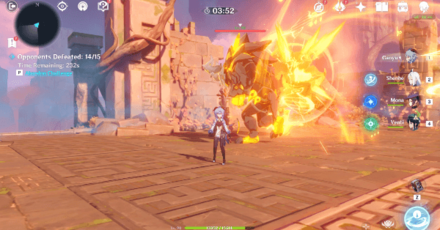 Genshin Tremolo Floret removes all shields