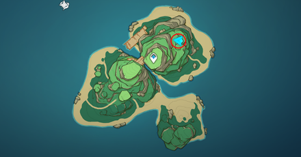 Electro Totem Location on Pudding isle