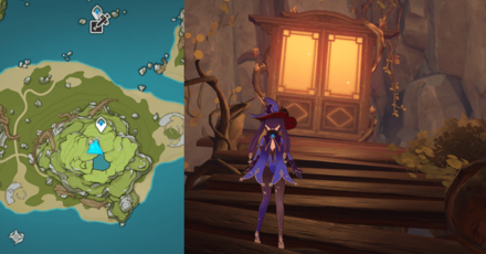 Genshin - Mirage Door for the 3 Broken Isle Chests