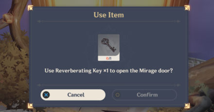 Genshin - How to Use the Reverberating Key
