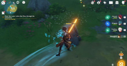 Genshin - Destroy the Rock