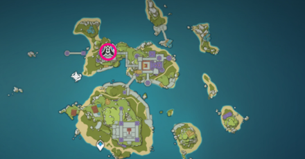 Genshin - Immernachtreich Keep Fischl Domain Location