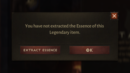 Essence Transfer - Pay Attention When Scrapping Legendaries