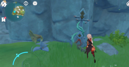 Genshin - Melodic Harp Puzzle West 2 - Inactive Melodic Harp