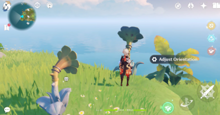 Genshin - Melodic Harp Puzzle West 2 - Correct Orientation