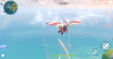 Genshin - Melodic Harp Puzzle West 2 - Ride the Wind Current