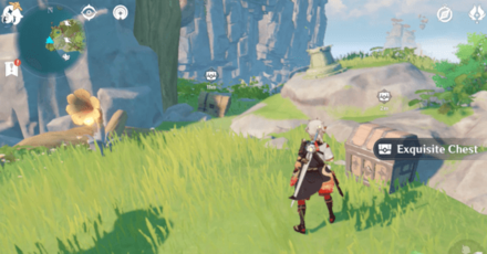 Genshin - Melodic Harp Puzzle West 2 - Get Exquisite Chest