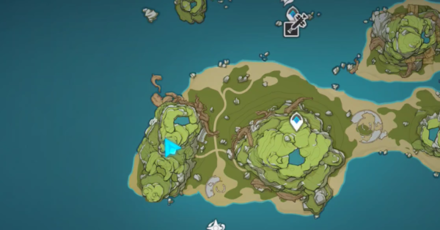 Genshin - Melodic Harp Puzzle 6 Location