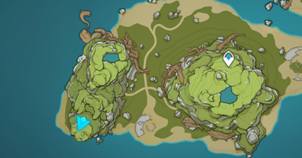 Genshin - Melodic Harp Puzzle 7 Location