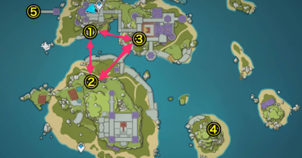 Genshin - Talk to the Nightraven Flight Attendants