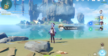 Step 5 - Heading to the middle island