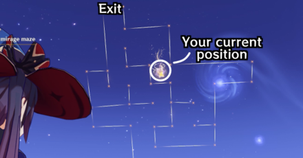 Genshin - Find the Destination of the Mirage Maze