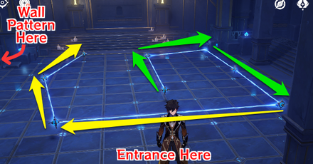 Genshin - Mona Domain Conch - Astral Puzzle 3 Solution