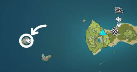 Genshin - Sea Salt-Crusted Key Location