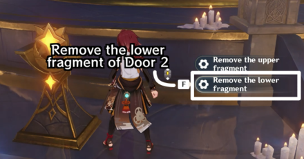 Genshin - Remove the Lower Fragment of Door 2