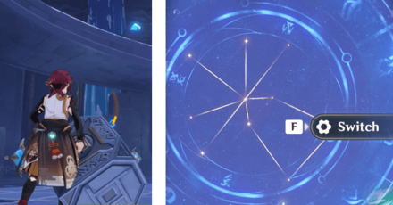 Genshin - Switch the Constellation in the Sky