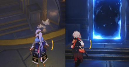 Genshin - The Ancient Azure Stars Fountain - Entrance