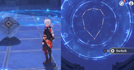 Genshin - The Ancient Azure Stars Door 4 - Switch