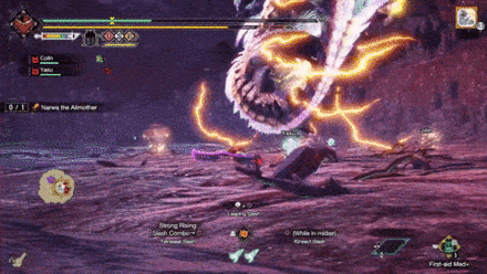 MH Rise Sunbreak - Narwa the Allmother Rapid Wind and Thunder Combo