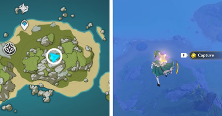 Starlight Coalescence found floating in the air