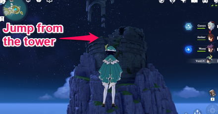 Base Jump from the Tower