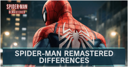 Spider-Man Remastered Differences
