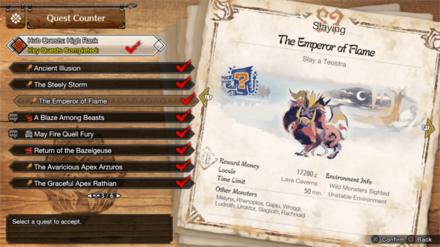 MH Rise Sunbreak - HR 40 Teostra Quest