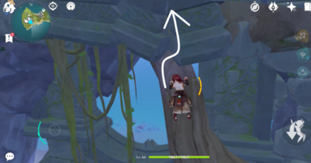 Genshin - Climb Step 7 - Climb Up the Last Vine