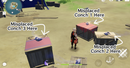 Genshin - Step 4 - Place the Misplaced Conch in Position