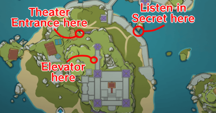 Genshin - Night Ravens in the Cellar - Fix the Elevator